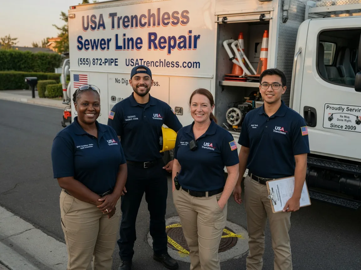 Sewer Line Repair company in Orland, IN